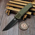 Benchmade Shootout Ranger Green Grivory Tanto 3.5" DLC S30V - 5370BK-11