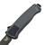 Benchmade Shootout Dark Gray Grivory Drop Point 3.5" S30V DLC Battlewash - 5371BK-05