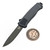 Benchmade Shootout Dark Gray Grivory Drop Point 3.5" S30V DLC Battlewash - 5371BK-05