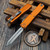 Microtech UTX-70 Orange 2.5" Spartan D/E Stonewash 12494-10OR