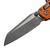 Microtech MSI Mini Orange Aluminum Fluted 3.18" S/E Apocalyptic 210M-10APFLOR