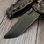 Microtech Amphibian Ram-Lok Slab Side Livewire Carbon Fiber DLC Stonewash DLC Ti Accent Marfione Select 137RL-1DLCTMS3