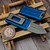 Microtech Exocet II Blue 2.31" D/E Apocalyptic OTF Money Clip 1157-10APBL