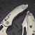 Microtech M-Stitch Ram-Lok Titanium Slab Side Stonewash 3.0" S/E Purple Ti Accent Marfione Select 169MRL-10MS3
