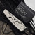 Sharknivco Waka V4.9 Windows Titanium Frame Lock RWL34 Polished Stonewash S1