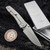 Sharknivco Waka V4.9 Windows Titanium Frame Lock RWL34 Polished Stonewash S1