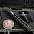 Marfione Custom Borka Blades Green Ti/G10 SBTF T/E Chisel Grind