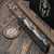 Heretic Custom Knives Stainless Steel Prototype Hydra Mirror Polish T/E Copper Accents S/N 013 - Preowned