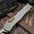 Heretic Custom Knives Stainless Steel Prototype Hydra Mirror Polish T/E Copper Accents S/N 013 - Preowned