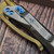 Marfione Custom Siphon II Eggshell Finish Titanium Brass Accents Blue Ti HW S/N 006 - Preowned