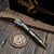 Marfione Custom Siphon II Eggshell Finish Titanium Brass Accents Blue Ti HW S/N 006 - Preowned