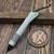 Microtech Siphon II White Stormtrooper Stainless Steel S/N 270 - Preowned