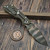 Strider Knives SMF Heat Colored Titanium DGG Double GunnerGrip 4" - Preowned