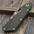 Strider Knives SMF Heat Colored Titanium DGG Double GunnerGrip 4" - Preowned