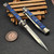Franke Beltrame 11" Stiletto Bayonet Blue Briar Wood