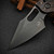 Microtech Stitch Ram-Lok Livewire Carbon Fiber DLC Stonewash w/DLC Ti Accent & DLC Stainless HW 169RL-1DLCTMS1