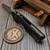 Microtech MSI Mini Slab Carbon Fiber 3.18" S/E Stonewash Flamed Ti Accent Marfione Select 210M-10MS11
