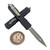 Microtech Dirac Black Apocalyptic D/E Partial Serrated 225-11AP