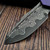 Keanison Knives Corso Liner Lock Morphaholic TPT Scales Vegas Forge NitroV Core Damascus #04