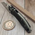 Microtech Stitch Auto Black S/E Stonewash 169-10 - Preowned S/N 6942