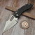 Microtech Stitch Auto Black S/E Stonewash 169-10 - Preowned S/N 6942
