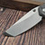 Chris Reeve Knives CRK Small Inkosi Natural Canvas Micarta Inlay S35VN Tanto SIN-1045 - Preowned