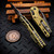 Microtech MSI Ram-Lok Frag Naval Brass DLC Stonewash DLC Ti Accent Marfione Select 210-1DLCTFRMS3