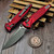 Microtech Socom Ram-Lok Aluminum Frag 4.00" S/E Apocalyptic 160RL-10APFRRD