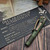Marfione Custom Siphon II Antique Green Slab Titanium w/Bronze Ti Lever 401-AGSSTIBZ-MCK