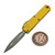 Microtech UTX-85 Gen IV Yellow D/E 3.10" M390MK Apocalyptic 12324-10APYW by EDC Lifestyle