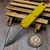 Microtech UTX-85 Gen IV Yellow D/E 3.10" M390MK Apocalyptic 12324-10APYW by EDC Lifestyle