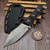 Microtech Knives Always Survive Fixed Blade Stonewash Black G-10 96-10BK