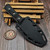 Microtech Knives Always Survive Fixed Blade Stonewash Black G-10 96-10BK