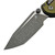 Microtech LUDT Ram-Lok Manual OD Green Frag Aluminum 3.4" T/E  Apocalyptic M390MK 1136RL-10APFROD