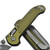 Microtech LUDT Ram-Lok Manual OD Green Frag Aluminum 3.4" T/E  Apocalyptic M390MK 1136RL-10APFROD