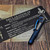 Marfione Custom Siphon II Antique Blue Frag Titanium w/Blue Ti Lever 401-ABFRBLTI-MCK