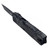 Microtech UTX-85 Gen IV Black Topographic 3.10" T/E Stonewash M390MK Stonewash 12334-1TP