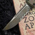 Microtech UTX-85 Gen IV Outbreak Deep Engraved S/E Partial Serrated 3.10" 12314-2OBDS
