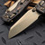 Microtech MSI Mini Livewire Carbon Fiber 3.18" Bronze S/E w/Bronze Ti Accent Marfione Select 210M-13MS3