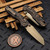 Microtech MSI Mini Livewire Carbon Fiber 3.18" Bronze S/E w/Bronze Ti Accent Marfione Select 210M-13MS3