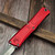 Microtech Combat Troodon Red Interceptor Stonewash 1217-10RDS - Preowned S2