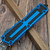 Microtech Scarab II Gen III Blue S/E 1278-1BL - Preowned