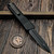 Microtech Combat Troodon DLC Shadow D/E Full Serrated 142-3DLCTSH S/N 681 - Preowned