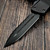 Microtech Combat Troodon DLC Shadow D/E Full Serrated 142-3DLCTSH S/N 681 - Preowned