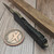 Microtech Ultratech Carbon Fiber Bayonet Bronze Apocalyptic 120-13APCFS S/N 001- Preowned