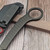 Microtech Bastinelli DLC Feather Fixed Blade 215-1DLCS S/N 001- Preowned
