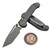 Microtech LUDT Ram-Lok Manual Natural Clear Frag Aluminum 3.4" Tanto Edge Apocalyptic M390MK 1136RL-10APFRNC