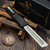 Marfione Custom Combat Troodon LT - Hardedge Diamondwash Hefted Anodized Alloy Stainless HW w/Flamed Ti Accent