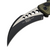 Microtech Hawk Auto OD Green Textured Inlays 4" 166-1OD