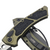 Microtech Hawk Auto OD Green Textured Inlays 4" 166-1OD